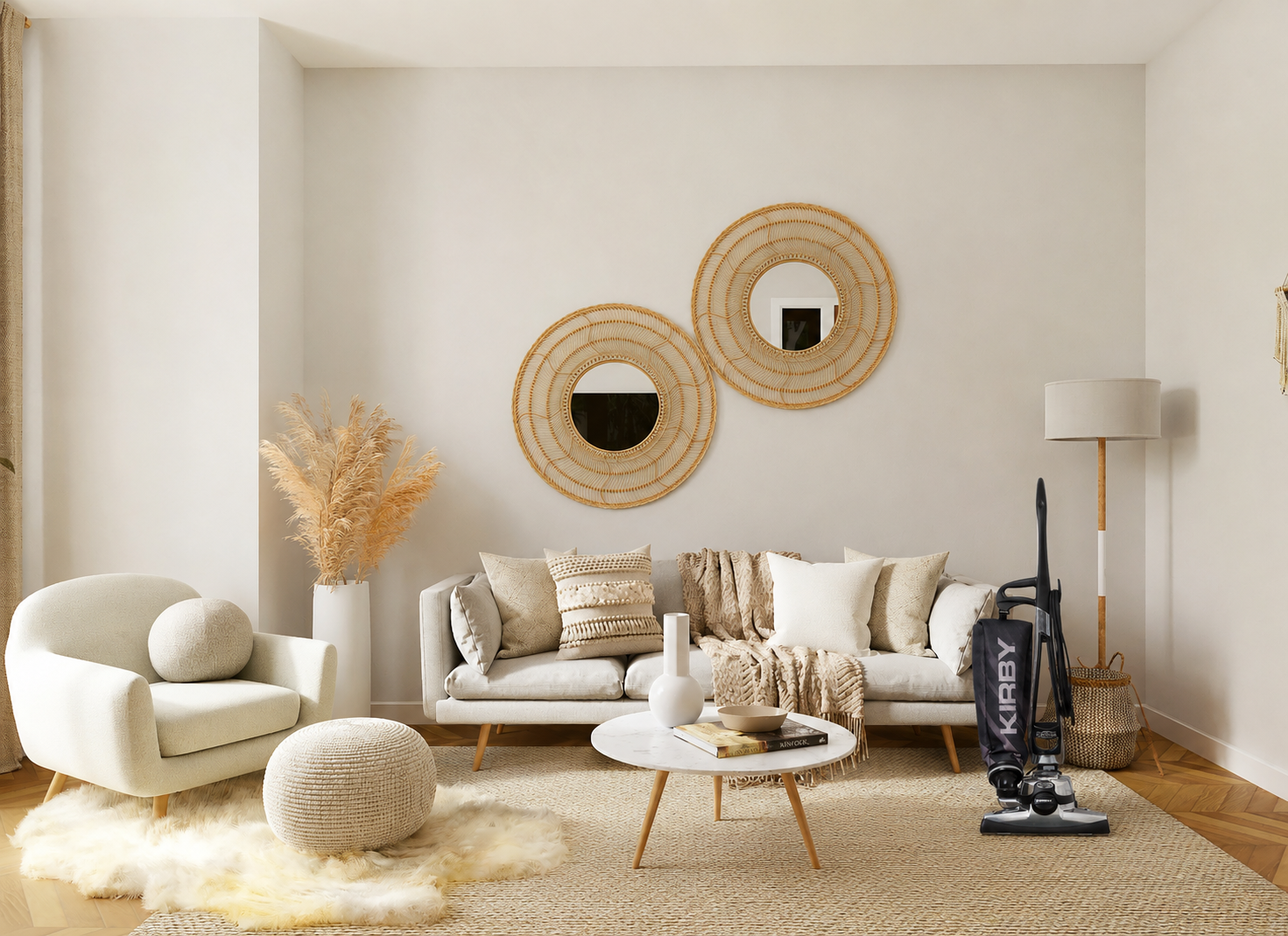 cozy neutral living room-2